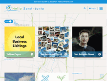 Tablet Screenshot of hellosanantonio.com